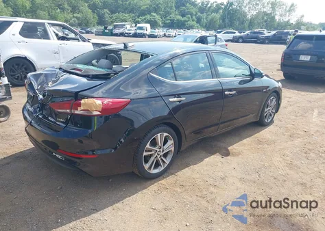 2017 Hyundai Elantra Limited from USA, damaged, VIN 5NPD84LF4HH028660